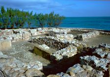 Walls of houses in the Punic town at Kerkovane, 5th century