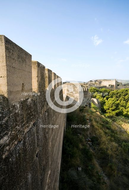 Walls of the citadel of Sagunto, Spain, 2007. Creator: Samuel Magal.