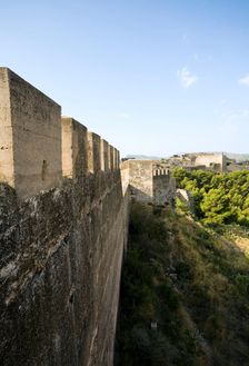 Walls of the citadel of Sagunto, Spain, 2007. Creator: Samuel Magal