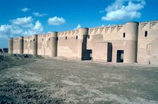 Walls of the Friday Mosque, Samarra, Iraq, 1977. Creator: Vivienne Sharp