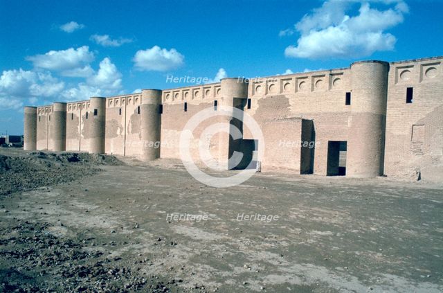 Walls of the Friday Mosque, Samarra, Iraq, 1977. Creator: Vivienne Sharp.