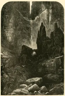 Walls of the Grand Cañon 1874. Creator: Phineas F. Annin