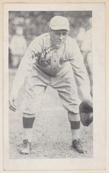 Wally Schang, C. Yanks, from Baseball strip cards (W575-2), ca. 1921-22. Creator: Unknown