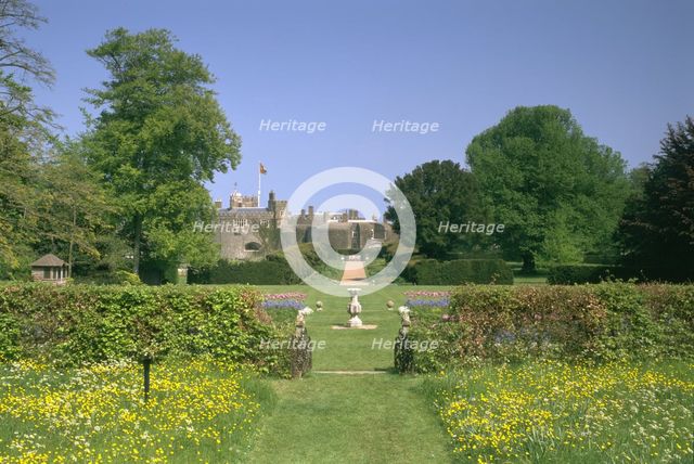 Walmer Castle and gardens, Deal, Kent, 1998. Artist: J Bailey