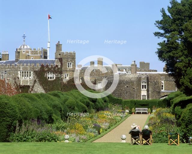 Walmer Castle and Gardens, Kent, c2000s(?). Artist: Unknown.