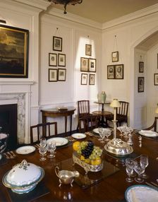 Walmer Castle dining room, c1990-2010. Creator: Nigel Corrie