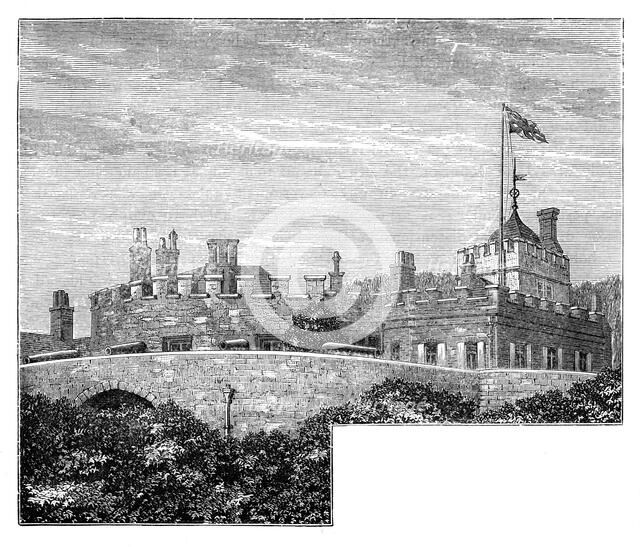 Walmer Castle, Kent, c1888. Artist: Unknown
