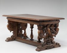 Walnut Table with Eagles on the Supports, c. 1540/1560. Creator: Unknown