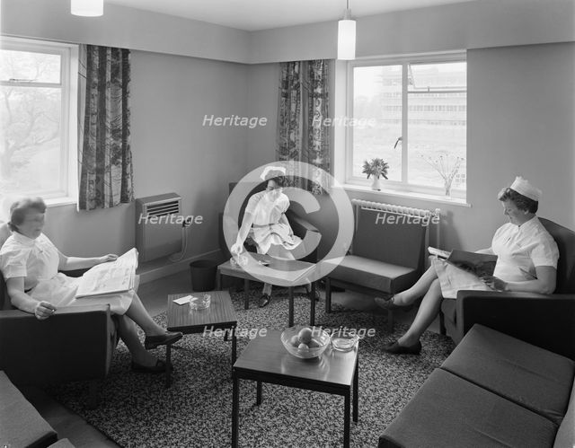 Walsgrave Hospital, Clifford Bridge Road, Walsgrave on Sowe, Coventry, West Midlands, 08/06/1966. Creator: John Laing plc.