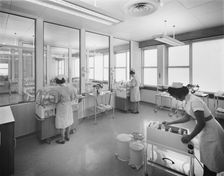 Walsgrave Hospital, Clifford Bridge Road, Walsgrave on Sowe, Coventry, West Midlands, 17/03/1967. Creator: John Laing plc