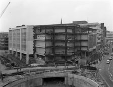 Walsh's department store in Sheffield during its redevelopment, South Yorkshire, 1967. Creator: Michael Walters