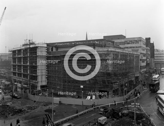 Walsh's department store in Sheffield prior to its redevelopment, South Yorkshire, 1967. Creator: Michael Walters.