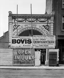 Walpole Picture Theatre, Ealing, London, 1912. Artist: Bedford Lemere and Company