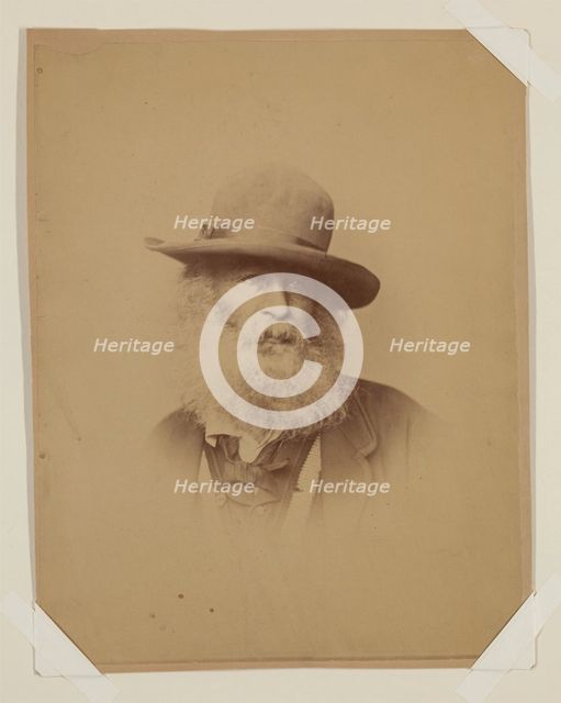 Walt Whitman, 1862. Creator: Alexander Gardner.