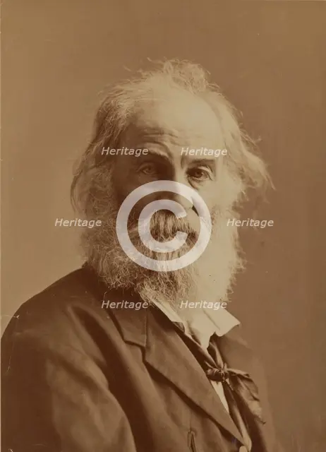 Walt Whitman, 1871. Creator: J. Gurney & Son.