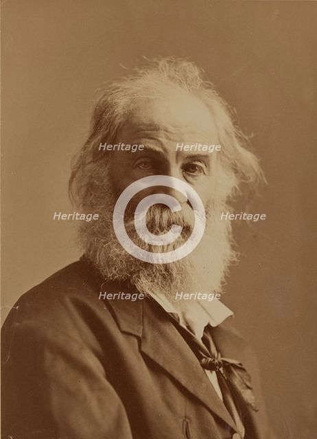 Walt Whitman, 1871. Creator: J. Gurney & Son.