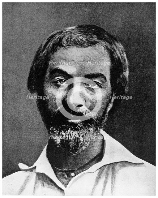 Walt Whitman, American poet, 19th century (1956). Artist: Unknown