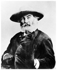 Walt Whitman, American poet, c1866 (1955)