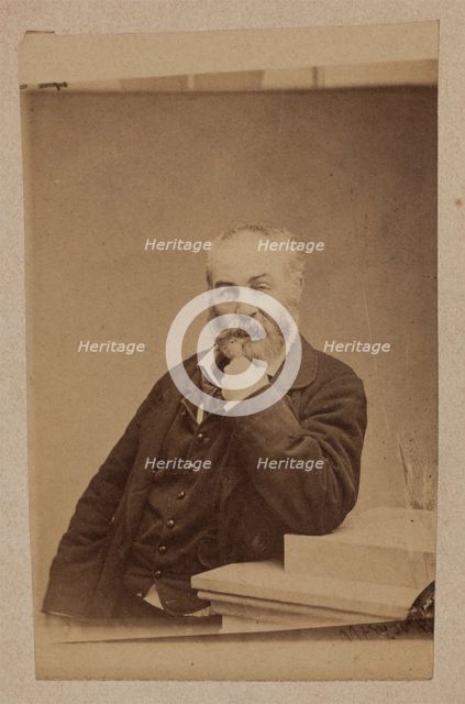 Walt Whitman, c1850s. Creator: Unknown.