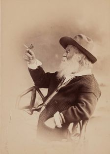 Walt Whitman, c1870s. Creators: Walt Whitman, Philips and Taylor