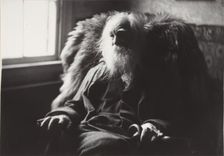 Walt Whitman in Camden, N.J., c. 1891. Creator: Thomas Eakins