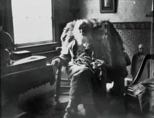 Walt Whitman in Camden, N.J., c. 1891. Creator: Thomas Eakins