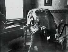 Walt Whitman in Camden, N.J., c. 1891. Creator: Thomas Eakins