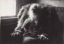 Walt Whitman in Camden, N.J., c. 1891. Creator: Thomas Eakins