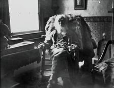 Walt Whitman in Camden, N.J., c. 1891. Creator: Thomas Eakins