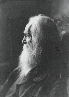Walt Whitman in Camden, N.J., c. 1891. Creator: Samuel Murray