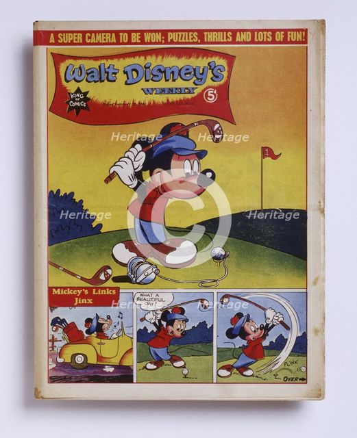 Walt Disney's weekly, American, February 20, 1945. Creator: Unknown.