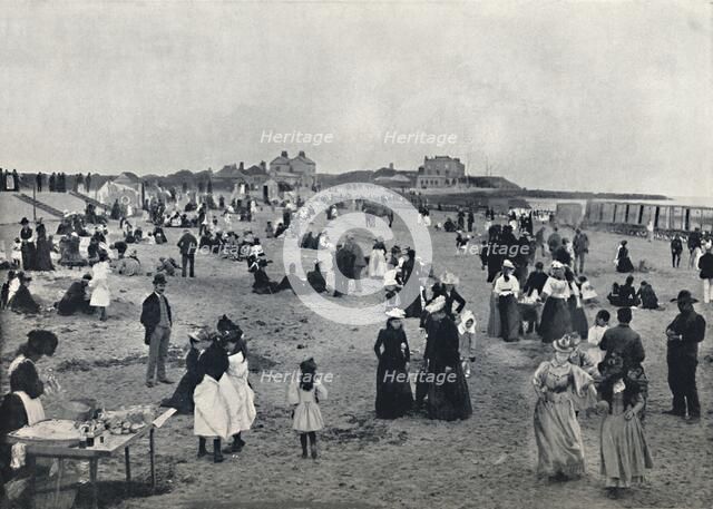 'Walton-on-the-Naze - Scene on the Beach', 1895. Artist: Unknown.