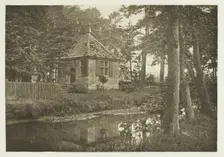 Walton and Cotton's Fishing House, Beresford Dale, 1880s. Creator: Peter Henry Emerson