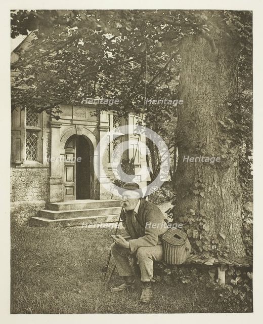 Walton and Cotton's Fishing House (The Doorway), 1880s. Creator: Peter Henry Emerson.