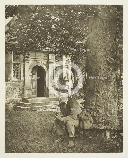Walton and Cotton's Fishing House (The Doorway), 1880s. Creator: Peter Henry Emerson.