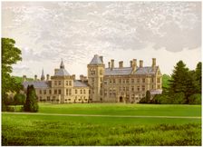 Walton Hall, Warwickshire, home of Baronet Mordaunt, c1880