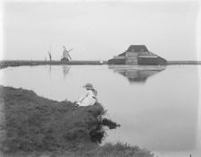 Walton Tide Mill, Mill Lane, Walton-on-the-Naze, Frinton and Walton, Tendring, Essex, pre 1922. Creator: HES Simmons