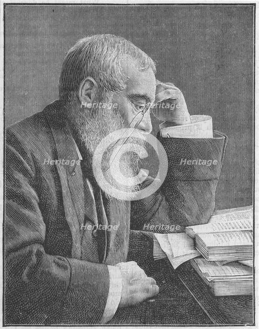 Walter Besant, c1901. Artist: Anon