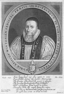 Walter Curll (Curle), Bishop of Winchester (1575-1647), 17th century. Artist: Thomas Cecill