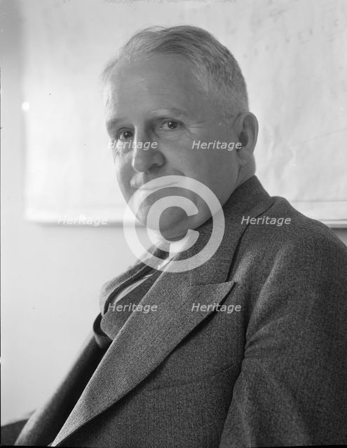 Walter E. Packard, Acting Director, Rural Resettlement Division, 1936. Creator: Dorothea Lange.