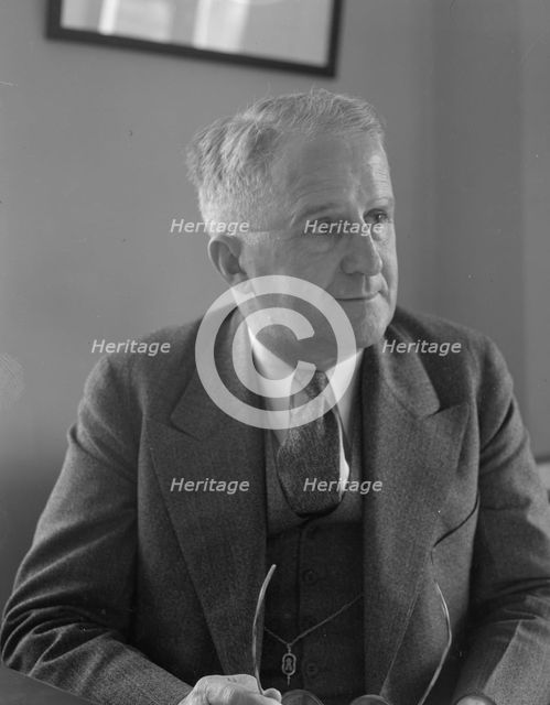 Walter E. Packard, Acting Director, Rural Resettlement Division, 1936. Creator: Dorothea Lange.