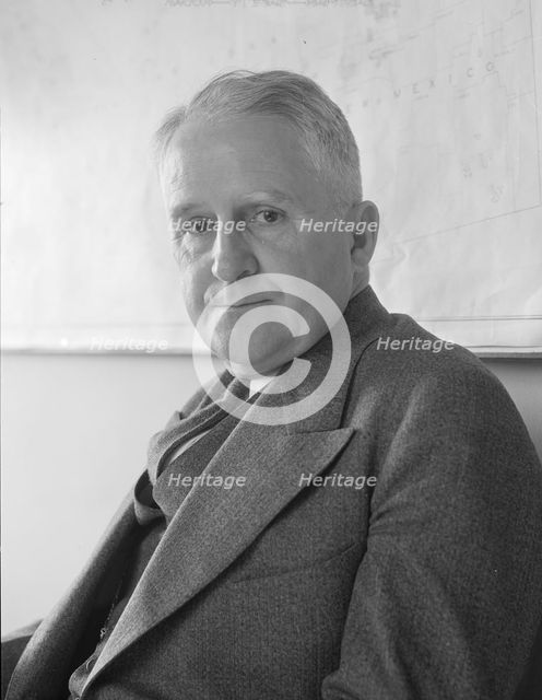 Walter E. Packard, Acting Director, Rural Resettlement Division, 1936. Creator: Dorothea Lange.