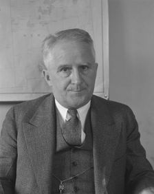 Walter E. Packard, Acting Director, Rural Resettlement Division, 1936. Creator: Dorothea Lange