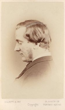 Walter Goodall, RWS, (1830-1889), after 1863. Creator: Elliott & Fry