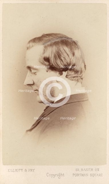 Walter Goodall, RWS, (1830-1889), after 1863. Creator: Elliott & Fry.
