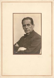 Walter Gropius (1883-1969), Early 1920s. Creator: Held, Louis (1851-1927)