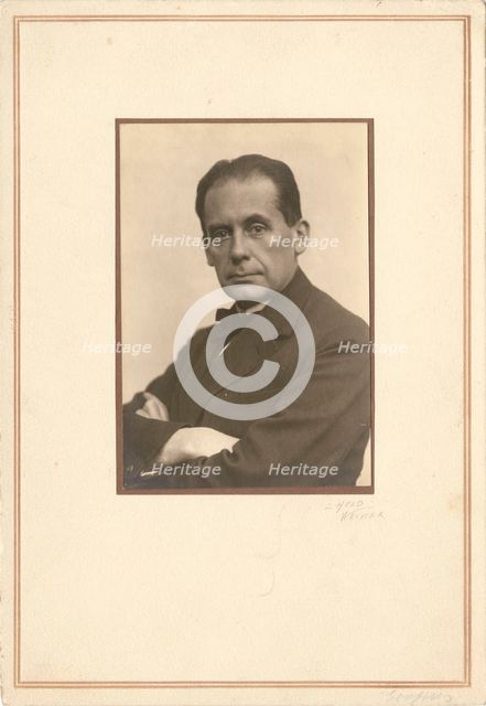 Walter Gropius (1883-1969), Early 1920s. Creator: Held, Louis (1851-1927).