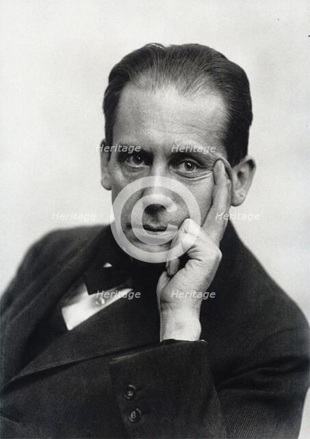 Walter Gropius , ca 1919. Creator: Held, Louis (1851-1927).