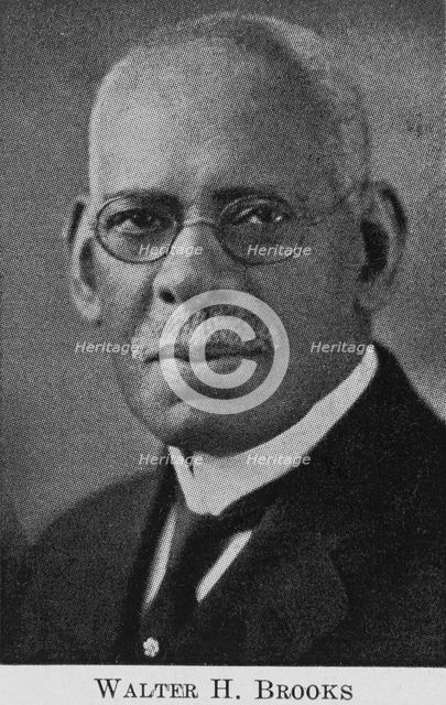 Walter H. Brooks, 1921. Creator: Unknown.