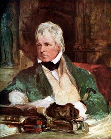Walter Scott (1923).Artist: Edwin Henry Landseer